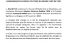Le Grand Parti de Malick Gackou apporte son soutien au parti PASTEF pour les législatives de novembre 2024