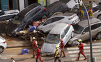 Inondations catastrophiques à Valence: l'Espagne entame un deuil national de trois jours
