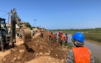 Saint-Louis : une digue en construction à Darou pour une protection contre les inondations 