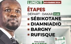 Législatives : Suivez en direct la caravane de Ousmane Sonko à Diamniadio