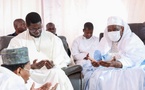 Ziarra annuelle de la famille omarienne à Louga : le Président Diomaye Faye en visite chez le Khalife Thierno Mouhamdoul Bachir Tall
