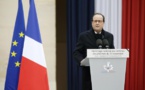 Attentats : «Nous multiplierons les chansons, les concerts, les spectacles», dit Hollande