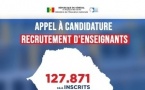 Recrutement d'enseignants : plus de 127 000 candidatures enregistrées à ce jour (ministère)