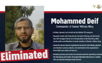 Israël-Hamas: la branche armée du Hamas confirme la mort de son chef Mohammed Deif