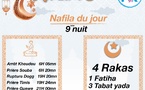 Ramadan-Nafila de la 9eme nuit : 4 Rakkas pour recevoir de Dieu « le cœur des reconnaissants »