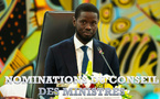 Conseil des ministres : les nominations de ce mercredi 12 mars