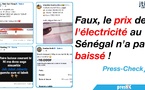 Press-Check : Faux, le prix de l’électricité au Sénégal n’a pas baissé ! 