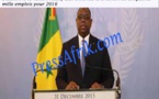 Discours à la nation-Macky Sall annonce la création de cinquante mille emplois pour 2016