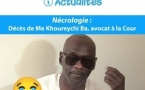 Décès de Me Khoureychi Ba : "le Sénégal perd un avocat de talent, une voix singulière du Barreau...", (PR Bassirou Diomaye Faye)