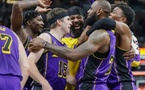 NBA : LeBron James sauve les Lakers à la sirène