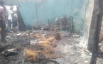 Incendie à Médina El Hadji : des cases, des meubles, des vivres et des noix de cajou réduits en cendres