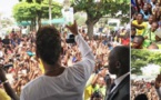 Aubameyang, joueur africain de l'année, accueilli en héros à Libreville