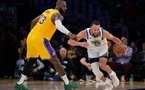 NBA : Steph Curry domine LeBron James dans le classique californien Warriors-Lakers