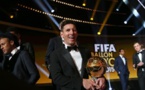 Messi ballon d'or 2015 devant Cristiano Ronaldo et Neymar 