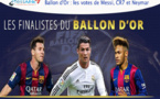 Ballon d'Or : les votes de Messi, CR7 et Neymar
