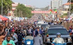 Guinée : Bassirou Diomaye Faye accueilli en grande pompe