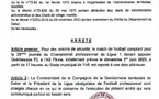 Ligue 1 : le match GFC Vs Pikine prévu ce dimanche reporté à une date ultérieure (Document)