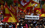 Espagne: des milliers de personnes rassemblées à Madrid pour demander la démission de Pedro Sanchez