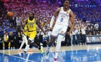 NBA : Oklahoma bat les Indiana Pacers et se rapproche du titre
