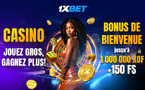 1xBet Casino : les meilleurs jeux de hasard, les tops tournois, des bonus généreux et des gains substantiels !