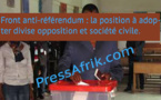Front anti-référendum : la position à adopter divise opposition et société civile.