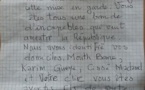 Menace de mort : la Coalition "Jubanti Sénégal"  reçoit une lettre d’avertissement 
