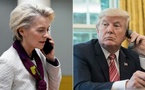 Droits de douane: rencontre décisive entre Donald Trump et Ursula von der Leyen