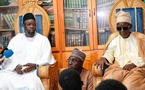 Ousmane Sonko reçu par le Khalife de Médina Baye en prélude au Maouloud