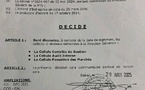Dissolution de cellules à la Rts : voici la décision de Pape Alé Niang (Document) 