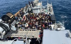 Migration irrégulière : la marine nationale intercepte une pirogue avec 259 candidats à bord