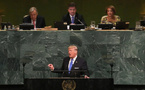 « L'ONU ne résout pas les problèmes, elle en crée de nouveaux », attaque Trump au pupitre des Nations unies