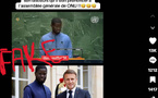 Faux : Le discours du Président Diomaye à l'AG de l’ONU ne vient pas de Macron