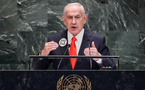 À l'ONU, Benyamin Netanyahu rejette les accusations de «génocide» à Gaza commis par Israël Le Premier ministre israélien Benyamin Netanyahu s'est exprimé devant l'Assemblée générale des Nations unies ce 26 septembre 2025 à New York. Il a rejeté les a