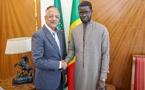 Bassirou Diomaye Faye reçoit le PDG du groupe Sudatel Telecom