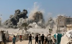 Dans la ville de Gaza, des quartiers dévastés après les bombardements israéliens