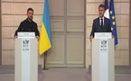 Volodymyr Zelensky à Paris : «L'Ukraine va acheter 100 Rafale», annonce l'Élysée