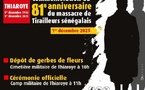 Commémoration du "massacre de Thiaroye " : "un chantier mémoriel inachevé, 81 ans après", selon Pr Mor Ndoa