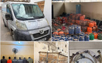 Dakar : six (6) individus arrêtés et 272 bouteilles de gaz saisies par la Brigade de Recherches