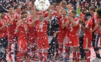 Le Bayern Munich champion d'Allemagne pour la quatrième fois d'affilée, après sa victoire à Ingolstadt (2-1)