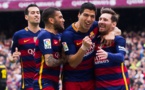Liga: Fc Barcelone étrille Espanyol 5-0 et garde sa 1ère place