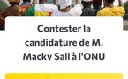 Contestation de la candidature de Macky Sall : Une contre-pétition lancée en ligne