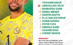 Sénégal- Gambie : le onze des “Lions” avec Yehvann Diouf, Nobel Mendy et Assane Diao
