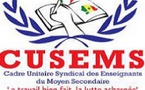 Éducation : le CUSEMS suspend son mot d’ordre de grève après des avancées avec le gouvernement
