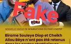 Politique : Amadou Ba dément toute mise à l’écart de Birame Souleye Diop et Aliou Bèye au Pastef