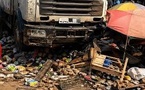 Podor: 12 blessés enregistrés dont cinq cas graves après le dérapage d’un camion de légumes 