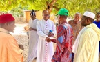 Ziguinchor : Monseigneur Jean Baptiste Valter Manga en visite pastorale à Affiniam