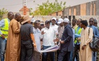 Prévention des inondations : Cheikh Tidiane Dièye en tournée à Touba pour le suivi des chantiers structurants