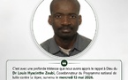 Santé : Décès du Dr Louis Hyacinthe Zoubi, coordonnateur de la lutte contre la lèpre