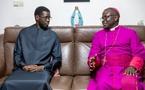 Pèlerinage de Popenguine : Bassirou Diomaye Faye rend une visite de courtoisie à l’archevêque de Dakar