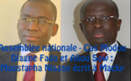 Assemblée nationale - Cas Modou Diagne Fada et Aliou Sow : Moustapha Niasse écrit à Macky